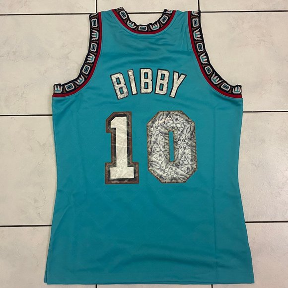 Mitchell & Ness Vancouver Grizzlies Mike Bibby 75th 98-99 Swingman Jersey NEW - Picture 4 of 5
